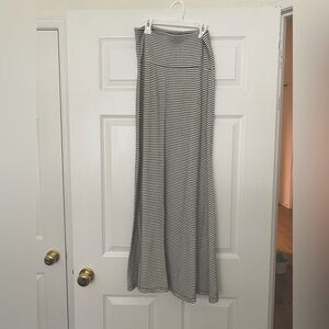 Promesa Women’s Maxi Skirt / Strapless Dress | Black & White | Medium
